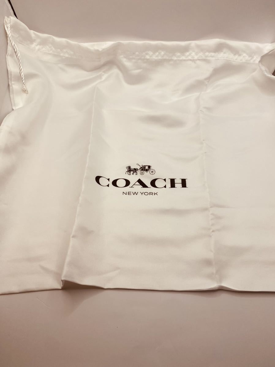 送料込　coach ピンク　レザー　2WAY バッグ　保存袋付　美品_画像7