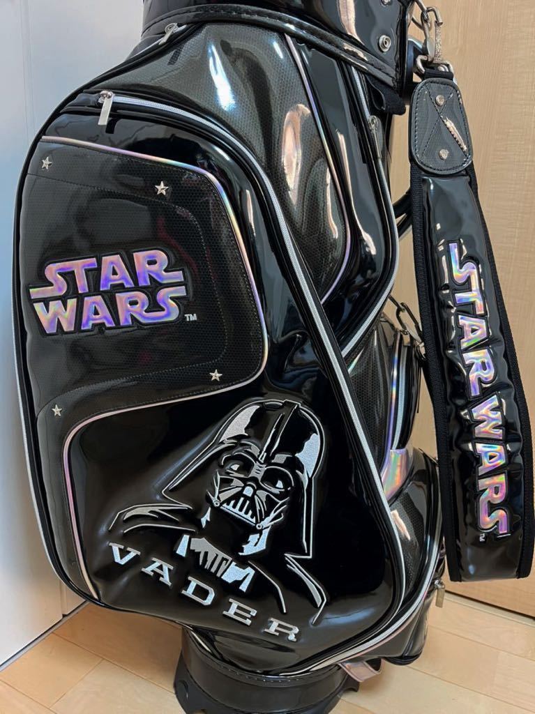 ☆美品☆スターウォーズ ダースベイダー ゴルフバッグ キャディバッグ