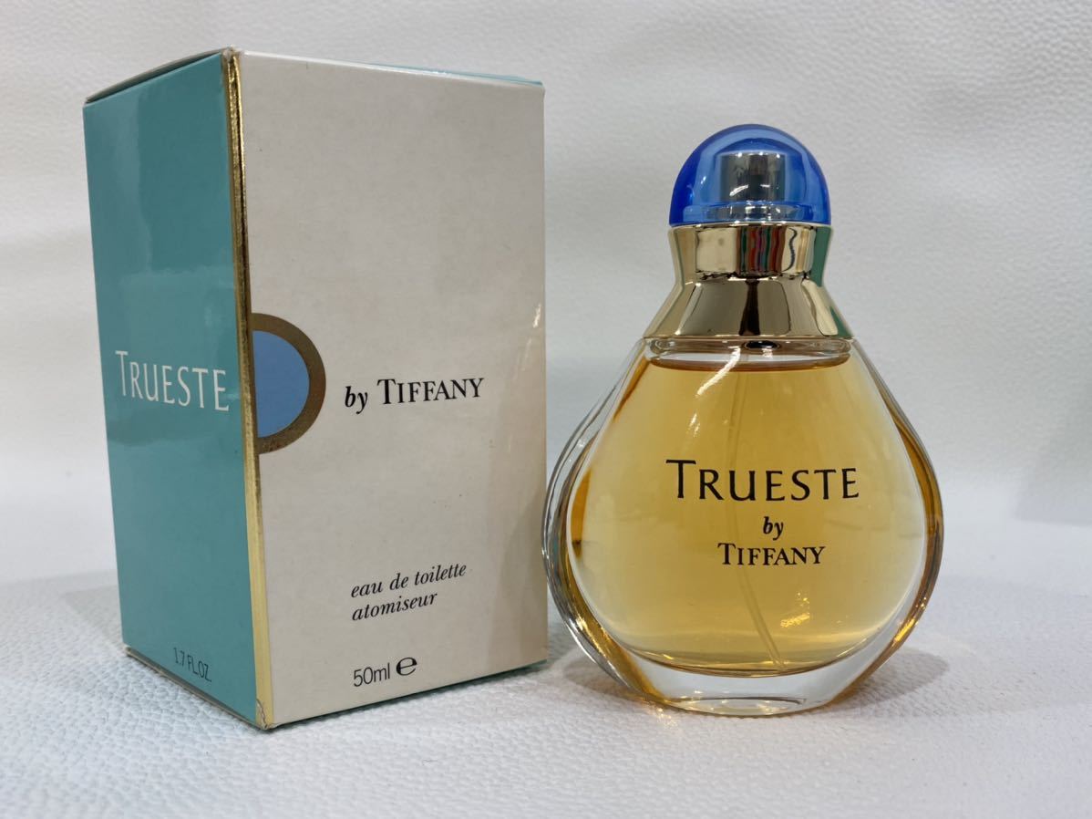 R3B761◆新古品◆ ティファニー TIFFANY トゥルーエスト アクアメモリーズ オードトワレ 50ml バスソープ 100g ポーチセット_画像2