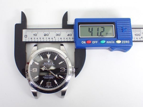 ROLEX ロレックス EXPLORER エクスプローラー G番 214270 G158770 黒文字盤 腕時計 メンズ 自動巻き 稼働品