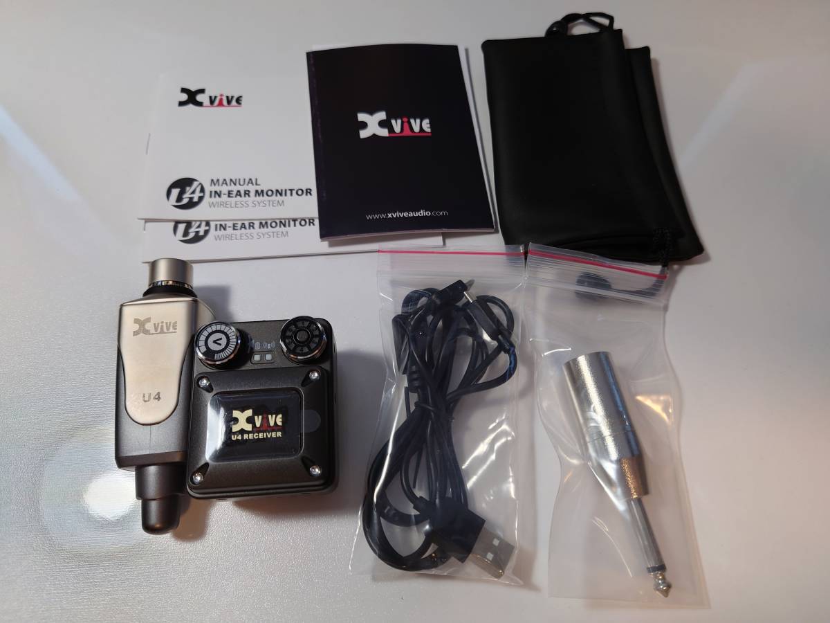 Xvive XV-U4 IN-EAR MONITOR Wireless System エックスバイブ