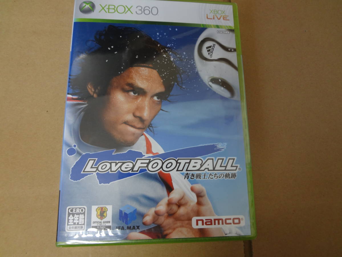 LoveFOOTBALL 青き戦士たちの軌跡 Xbox360 未開封_画像1