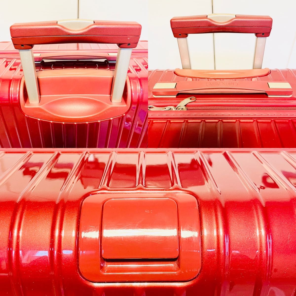 希少 廃盤】リモワ RIMOWA サルサデラックス スーツケース 4輪 希少 廃盤】リモワ RIMOWA サルサデラックス スーツケース 4輪