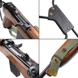 DENIX M1A1パラトルーパーカービン 装飾銃 モデルガン 1131 スリング付 古式銃 装飾用長銃 ライフル 鑑賞用_画像7