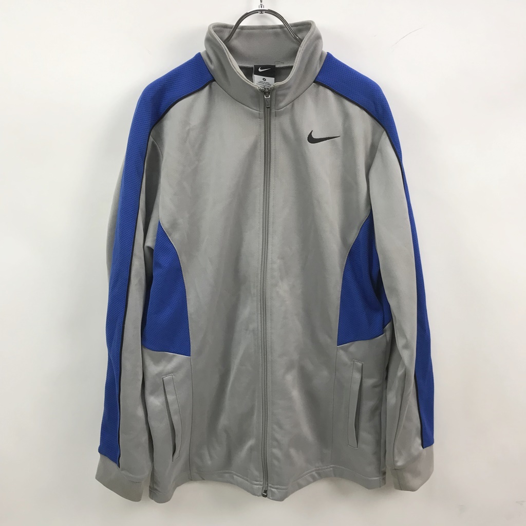 NIKE/ Nike jersey tops polyester 100% blue gray size M men's sport 