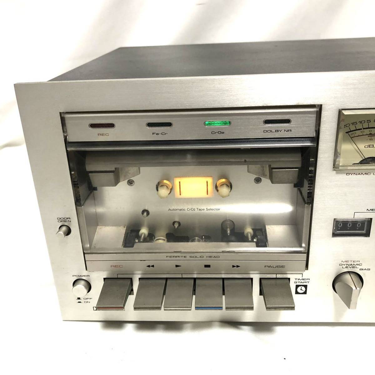 【希少☆カセット再生確認】PIONEER パイオニア CD/DVD/ブルーレイドライブ/ラジカセ/カセットデッキ/VHS/MD/LD用 カセットデッキ CT-700