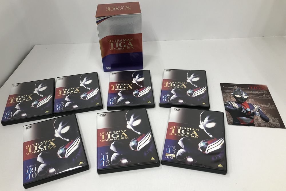 ヤフオク! - Wa314☆DVD ウルトラマンティガ メモリアルボックス...