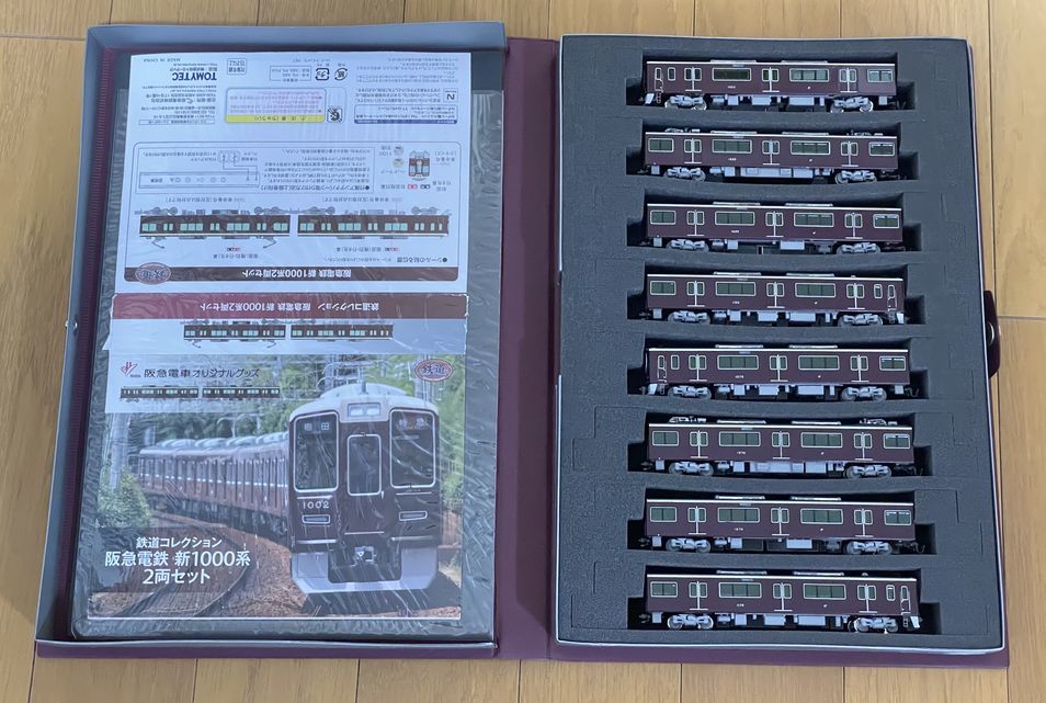 ブランド品専門の 鉄コレ 鉄道コレクション 阪急1000系 4両 4両セット
