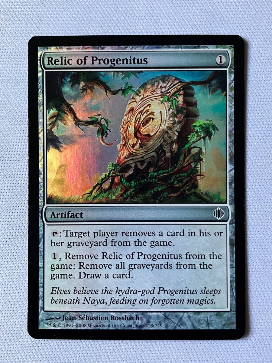 ★Foil 大祖始の遺産/Relic of Progenitus 英語★_画像1