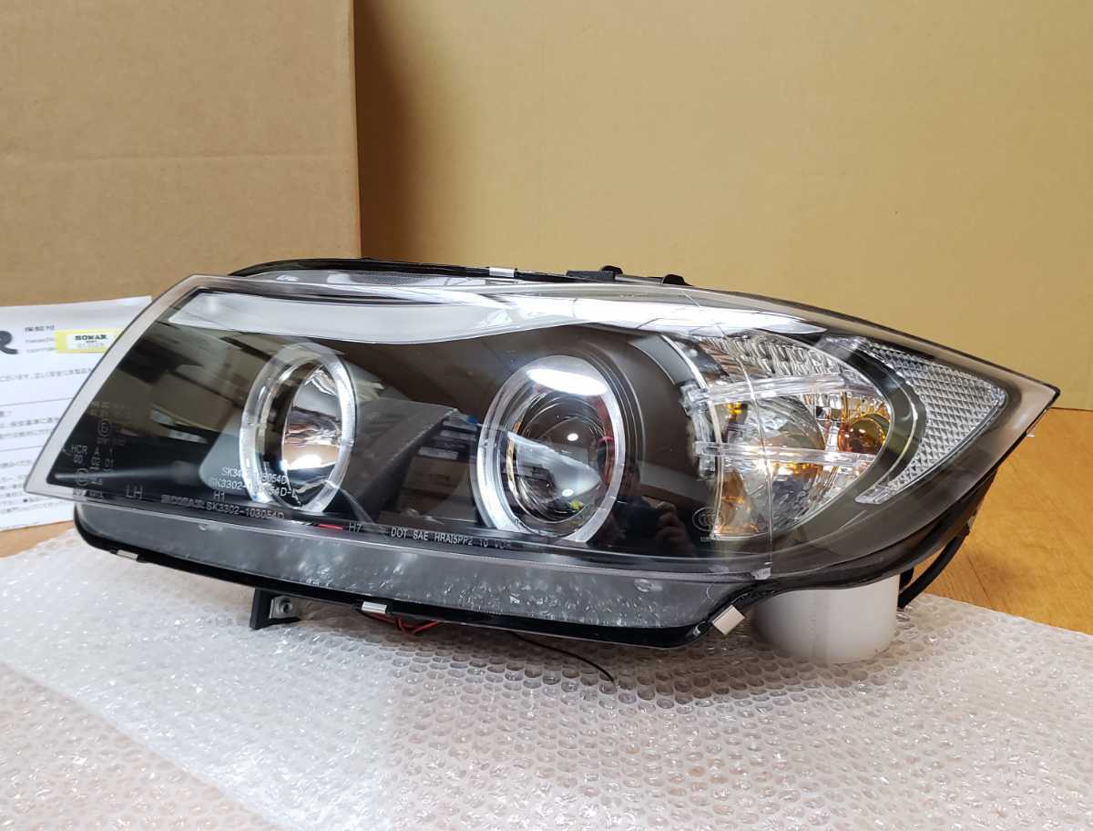 SONAR│LED エンジェルアイ ヘッドライト│ 3シリーズ E90 E91-