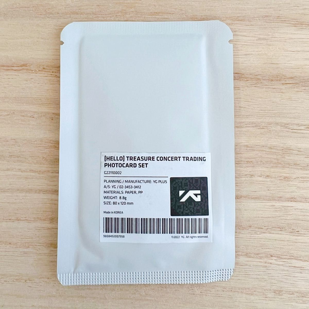 新品未開封】TREASURE トレカ HELLO ソウルコン MD トレカセット 新品未開封】TREASURE トレカ HELLO ソウルコン MD トレカセット