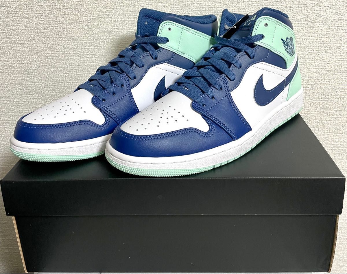 新品未使用】Nike Air Jordan 1 Mid ブルーミント28cm | arvotulkki.fi