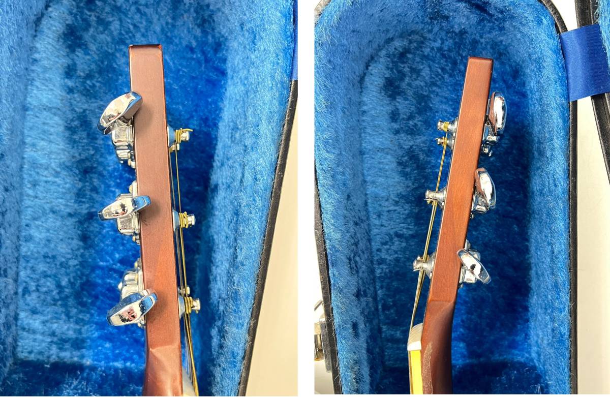 YAMAHA ヤマハ FG-420A アコースティックギター アコギ ハードケース付き 弦楽器 ギター D246_画像7