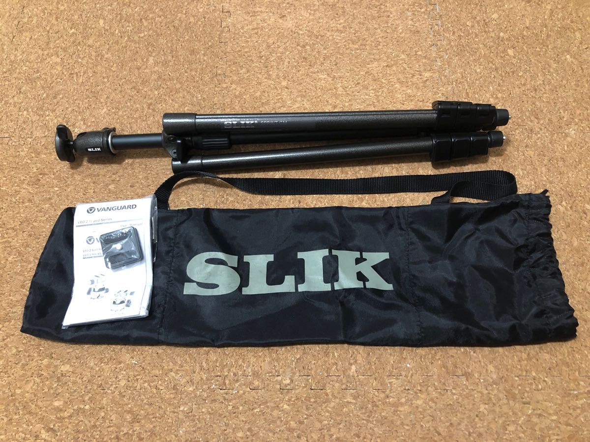 SLIK スリック 三脚　1m  雲台　slik sprint gm