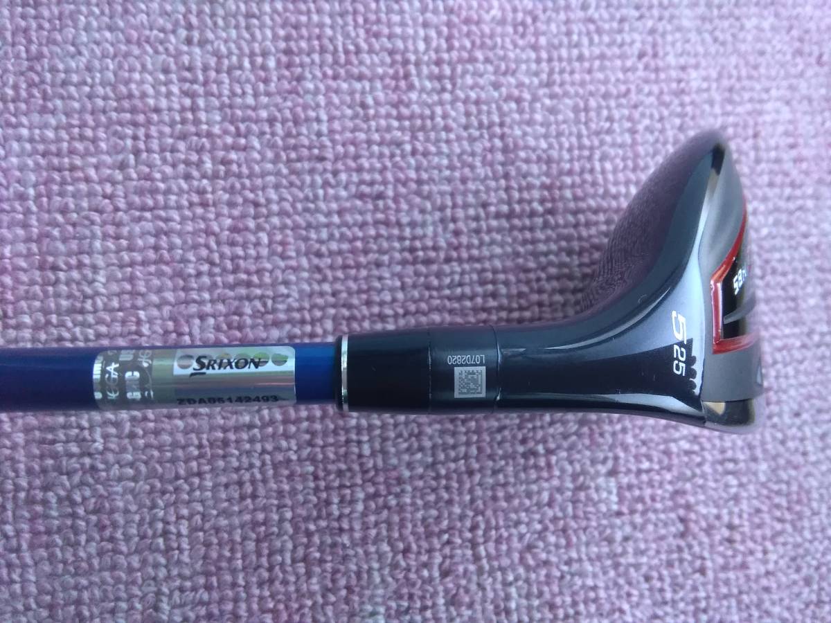 ダンロップ SRIXON　スリクソン　Z　H８５　U５　２５度　Miyazaki　for　HYBRID　７S_画像6