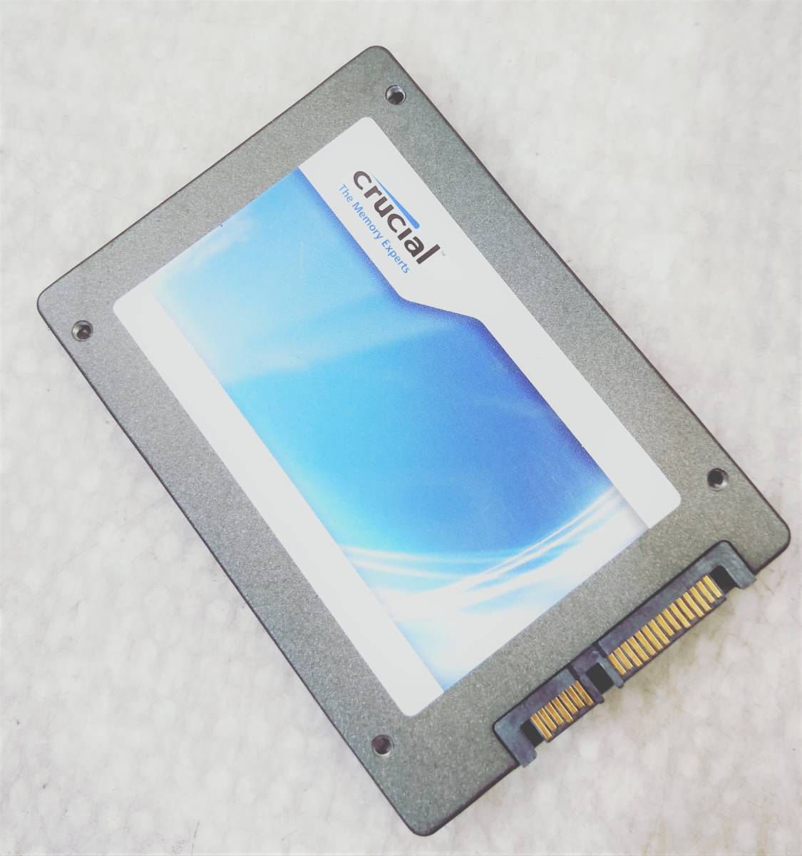 [ used parts ]2.5 SATA SSD 64GB 1 pcs normal Cruical M4-CT064M4SSD2 #SSD2325