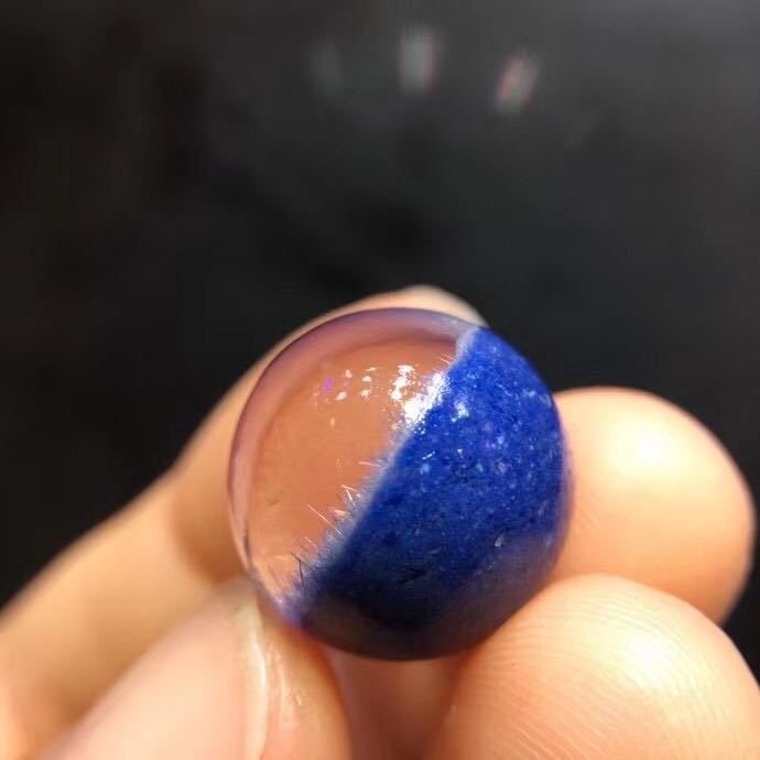 天然】ブルールチル デュモルチエライト 丸玉 16.2mm | www.bartislaw.com