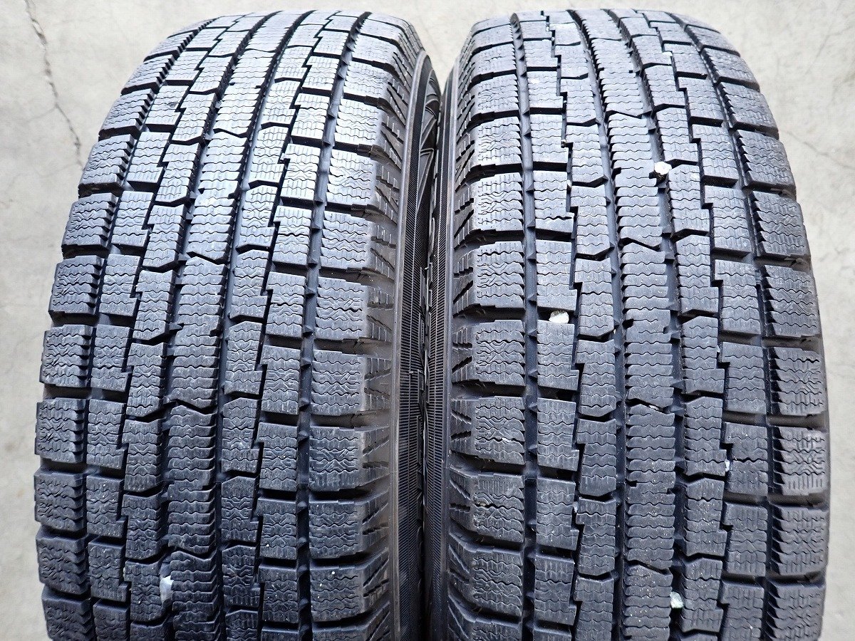 QR4435【送料無料165/70R14】パッソ ヴィッツ マーチなどに イエローハット 中古スタッドレス ▼14×5.5J 100/4H ET45▼_画像3