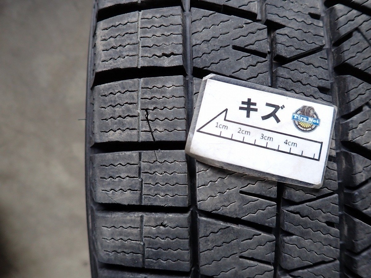 QR5070【送料無料205/65R16】ヤリスクロス J31ティアナ C28セレナなどへ 2020年製 中古スタッドレス ▼16×6.5J 114.3/5H ET48▼_画像10