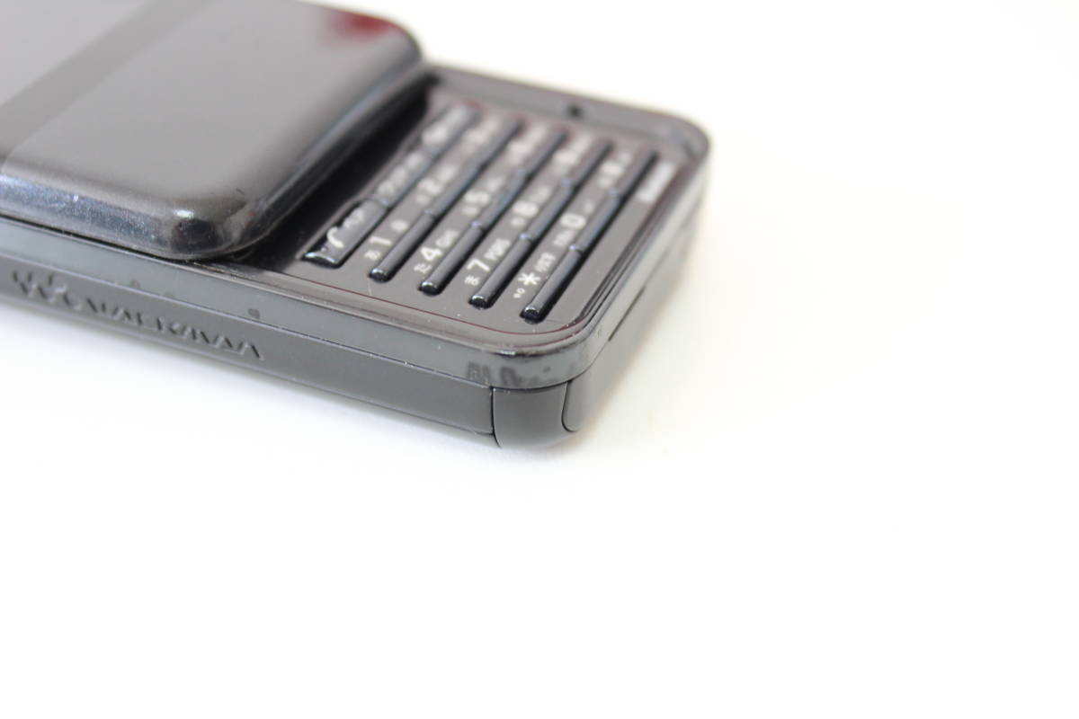 au ガラケーSONY Ericsson Xmini W65S ブラック(AJ92)の画像4
