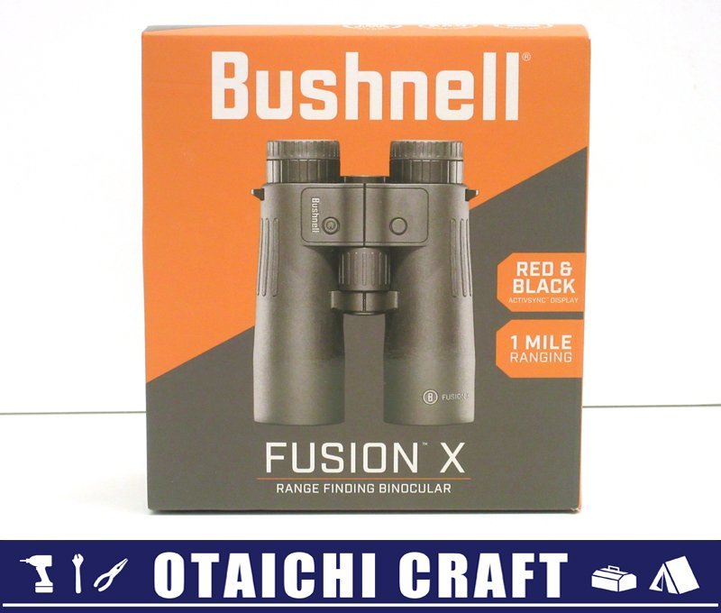 未使用】Bushnell(ブッシュネル) 双眼鏡型レーザー距離計 ライトスピード フュージョンX｜FUSION X【/D20179900020536D/】 
