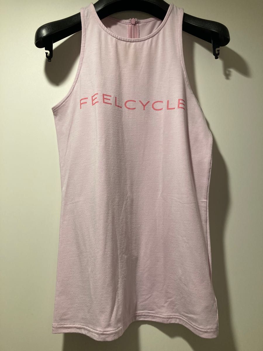 FEELCYCLEフィールサイクル☆メッセージブラトップ☆S☆黒×ピンク