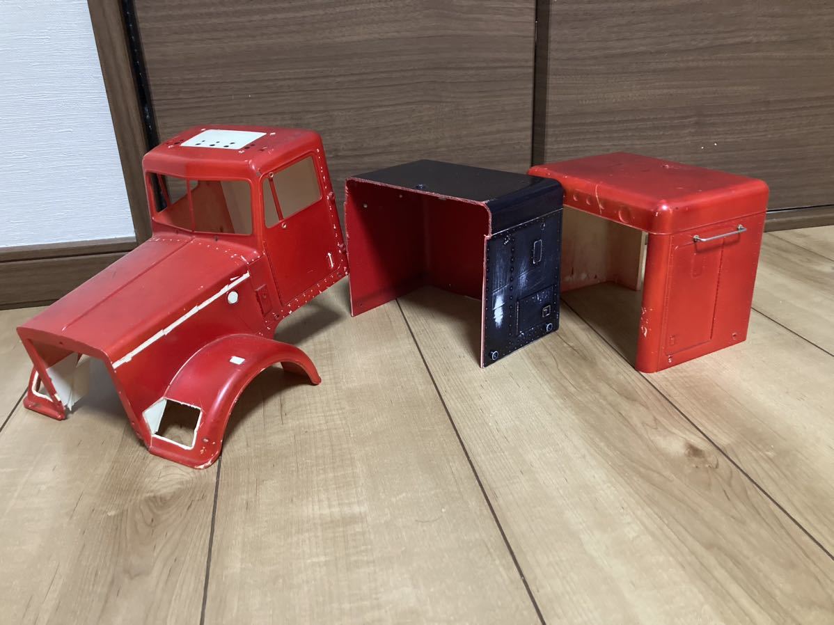 Yahoo!オークション - タミヤ 1/14 キングハウラー ボディ ジャンク品