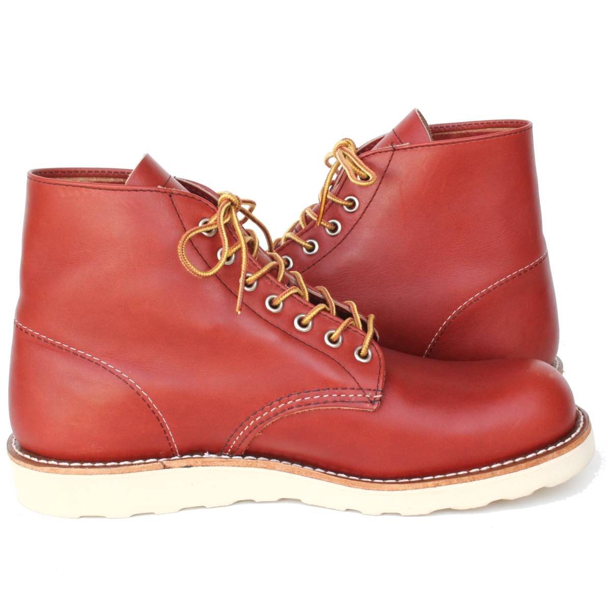 (31524) первоклассный прекрасный товар 2020 год производства REDWING8166 Red Wing 9D примерно 27cm ( новый 4 угол собака бирка квадратное собака бирка новый собака бирка Vintage красный чай orola комплект действующий )