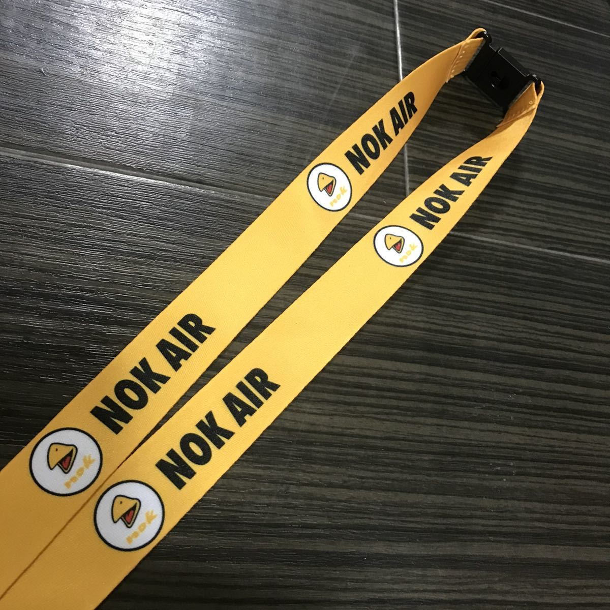 タイ　ノックエア　ロゴ入りネックストラップ　NOKAIR_画像2