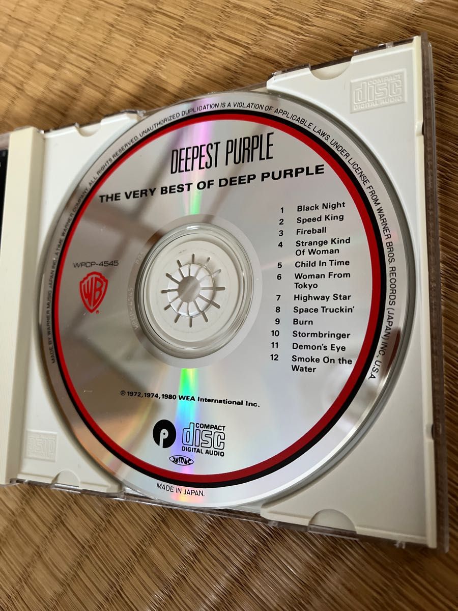 DEEPEST PURPLE The Very Best of Deep Purple.