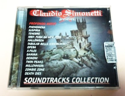 Claudio Simonetti(GOBLIN) Presents Soundtracks Collection Italy盤/Phenomena,Suspiria,Halloween,Tabular Bells,X-Files,Demoni等