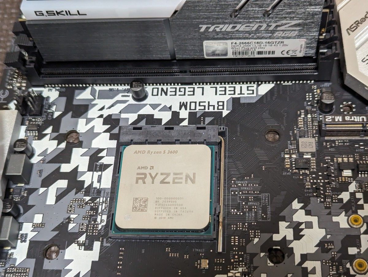 営業 値下 CPU マザーボード メモリ 3点セット Ryzen5 3600