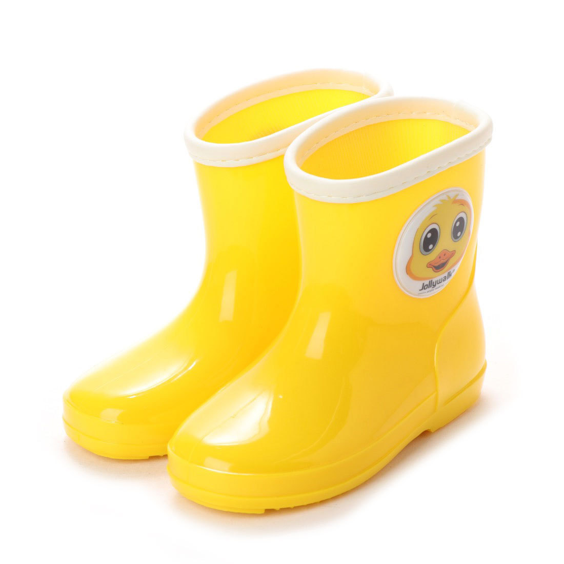 新品！・送料無料！！『jwq01-YEL-160』男の子/女の子兼用・キャラクター付きレインシューズ・子供用長靴・雨靴・雨具_画像5