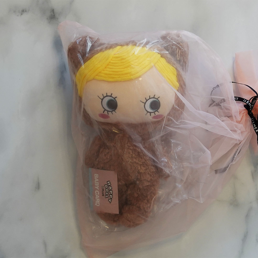 新品・未使用☆ILEMER(イルメール) ハッピードール・プラス くま(E/mary) ハッピードールプラス ハピプラ イーマリー Emary くま 熊