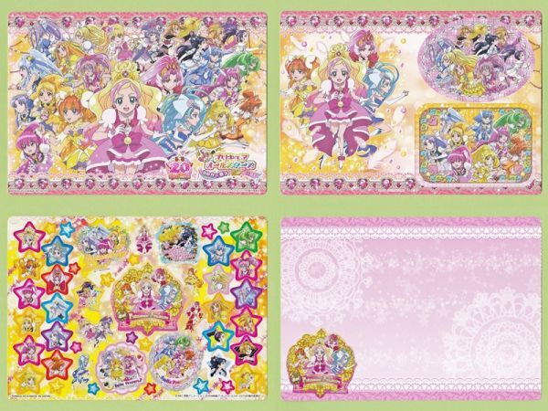 プリキュアオールスターズ プリキュアドリームスターズ ジャンボシールダス 計8種セット☆新品未使用☆≪プリキュア ジャンボカードダス≫_私物で撮影した画像になります。