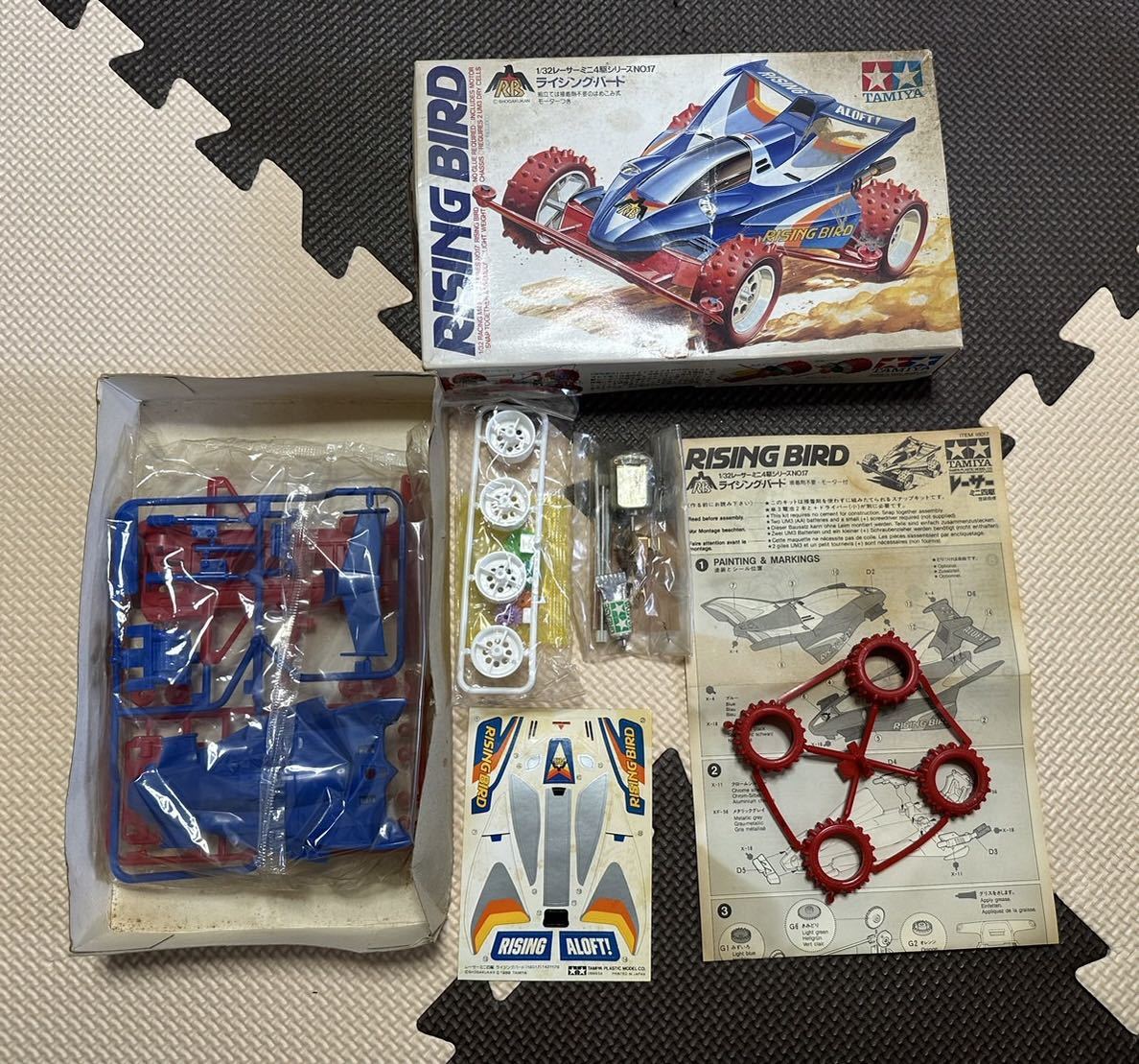 タミヤ レーサーミニ四駆 ライジングバード 当時品 - 模型 タミヤ レーサーミニ四駆 ライジングバード 当時品 - 模型