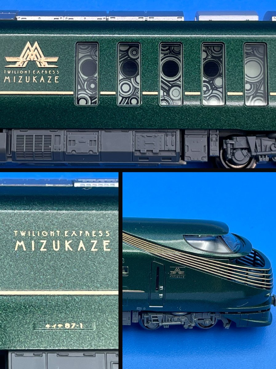 3B N_DC KATO カトー 87系 TWILIGHT EXPRESS 瑞風 10両セット 品番10