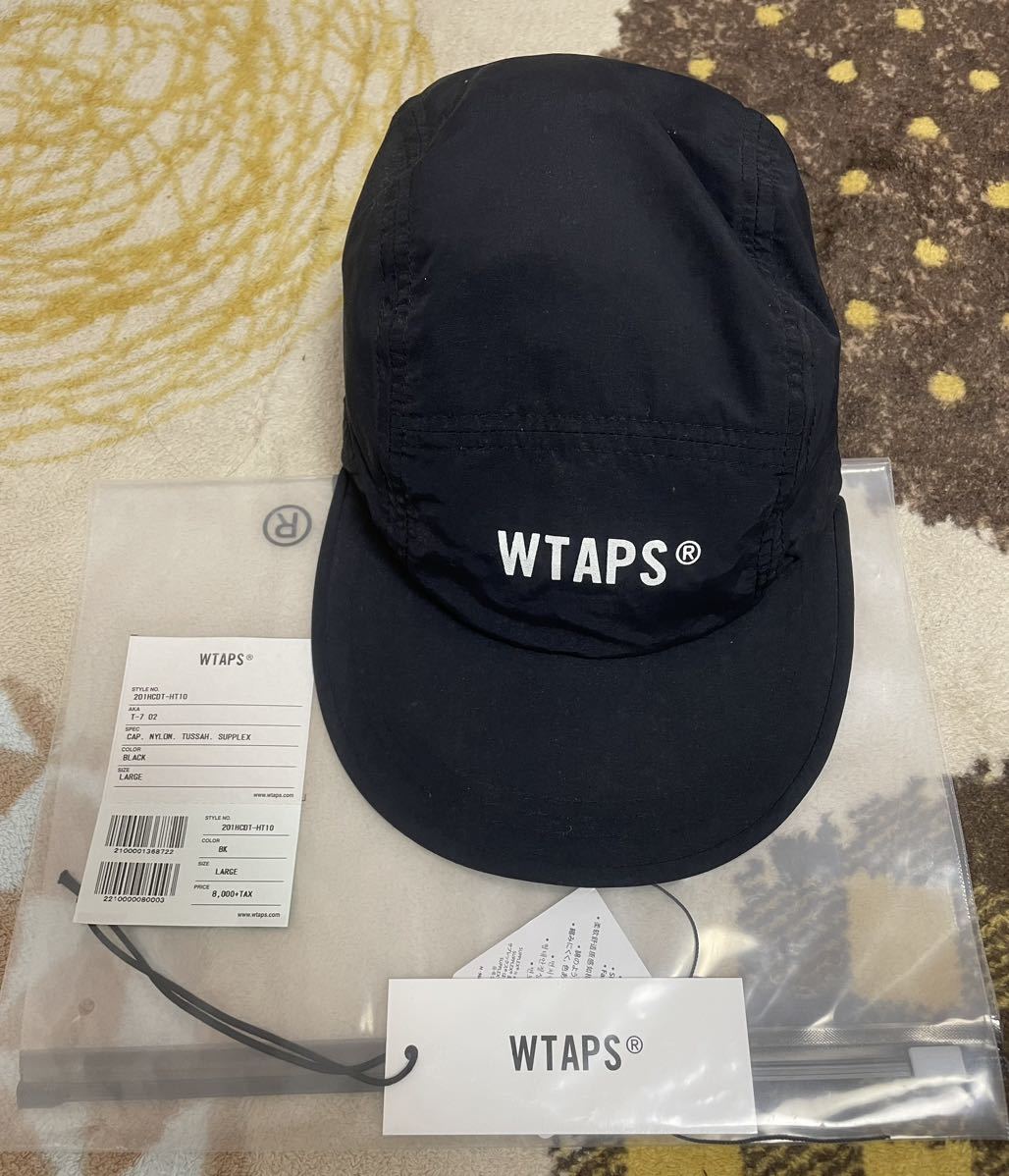 ヤフオク! - WTAPS 201HCDT-HT10 T-7 02 CAP NYLON TUSSAH SU