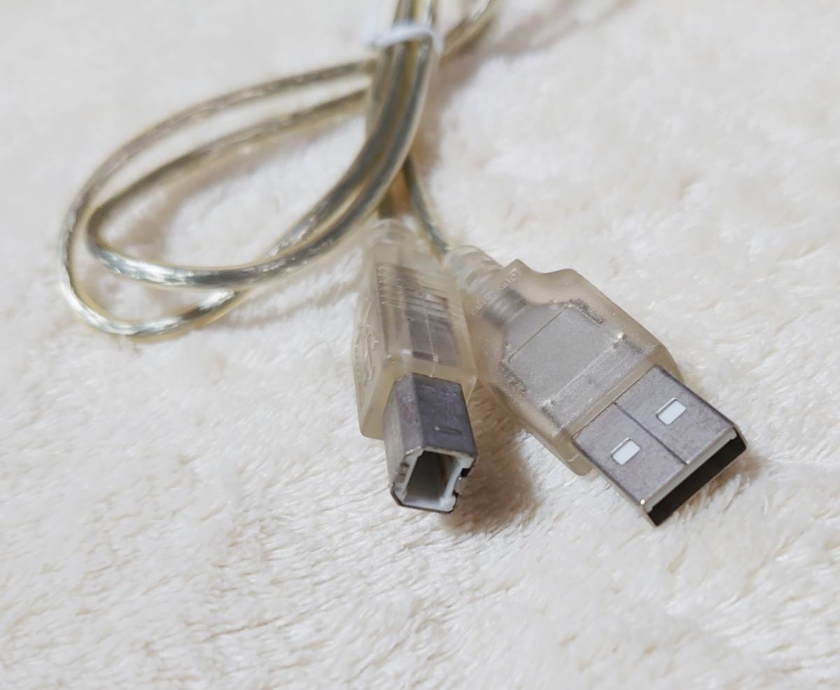 送料無料★USBケーブル 90cm USB Type-BオスーUSB Type-Aオス USB2.0　②