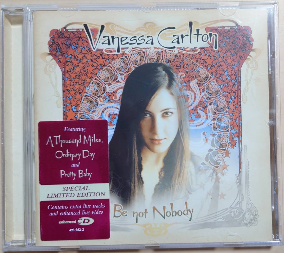 BE NOT NOBODY VANESSA CARLTON ヴァネッサ・カールトン_画像1