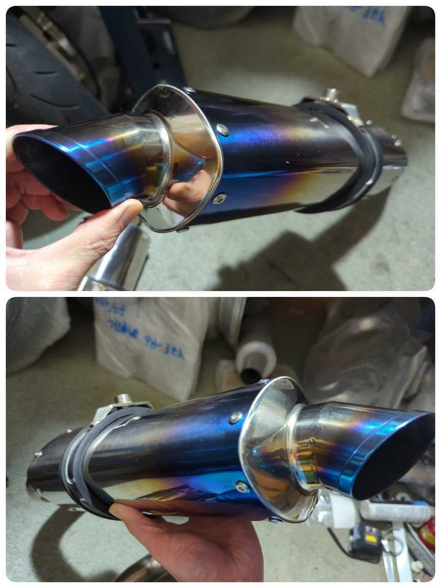 YZF-R1 09-14 BEAMS フルチタン シェイプスクエア スリップオン