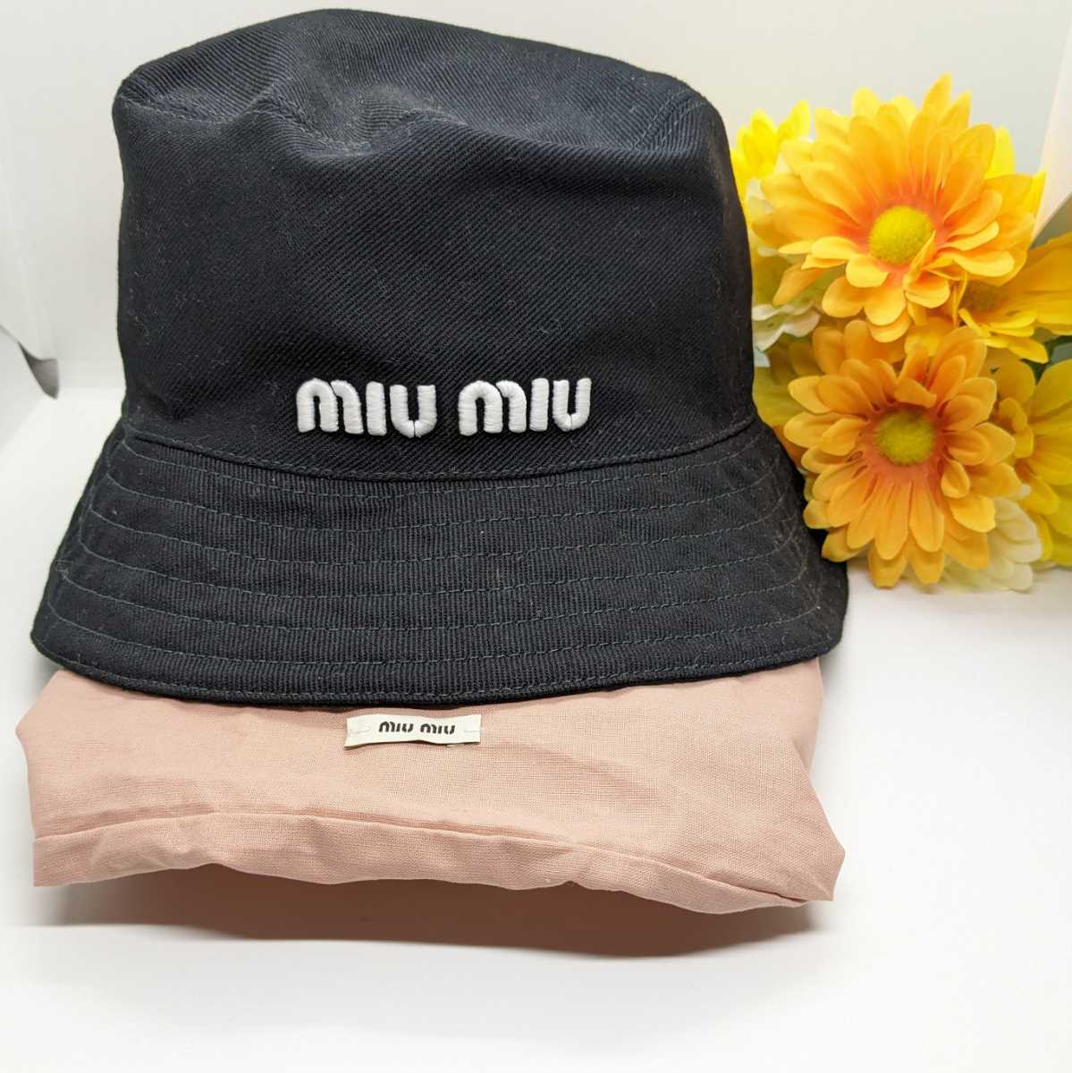 miumiu ミュウミュウ ハット Sサイズ CN57cm-