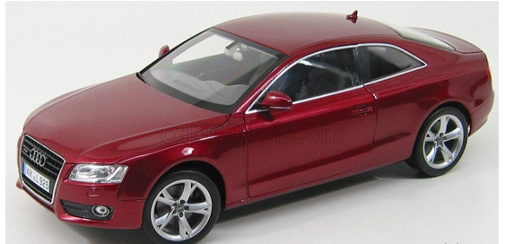 ノレブ 188352 スケール 1/18 アウディ A5 クーペ 2007 レッド メット NOREV - AUDI - A5 COUPE 2007_画像1