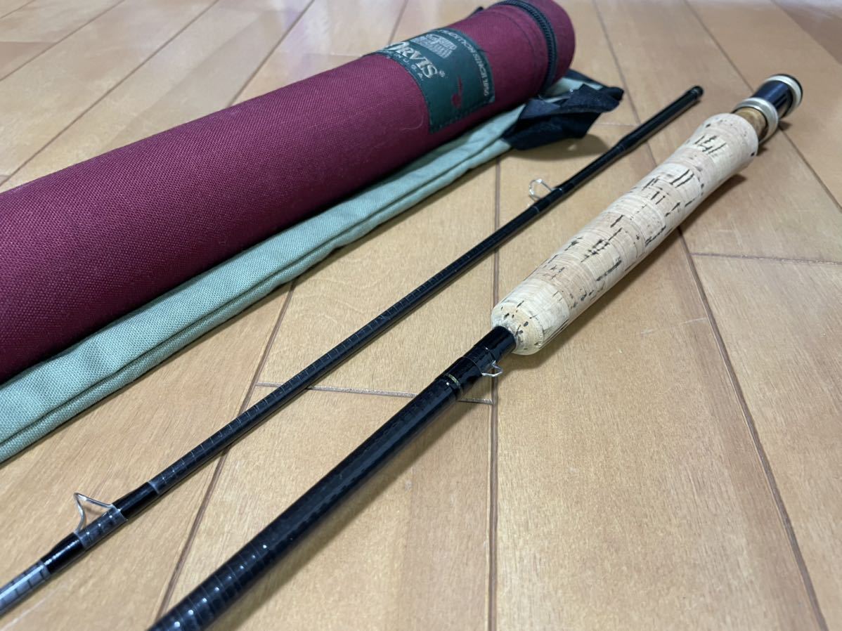 ★即決C！稀少 オービス グラファイト HLS 9' #6 3.1/4oz 美品！ 梱包費無料 ORVIS GRAPHITE ケース・袋付き★の画像5