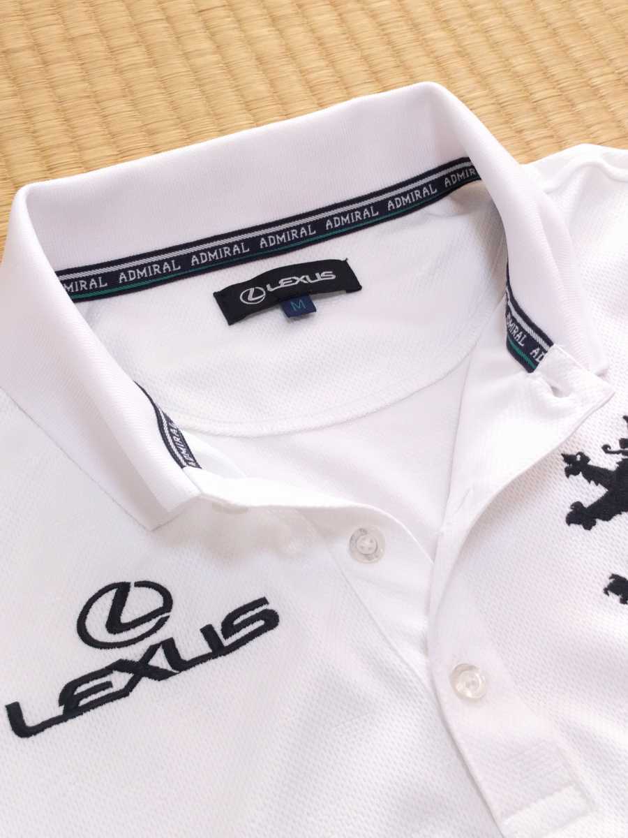 LEXUS×Admiral ポロシャツ 新品 ゴルフウエア レクサス アドミラル