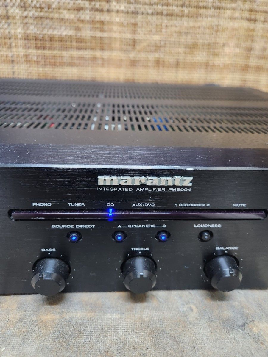 格安!フルレストア美品!マランツプリメインアンプPM-5004