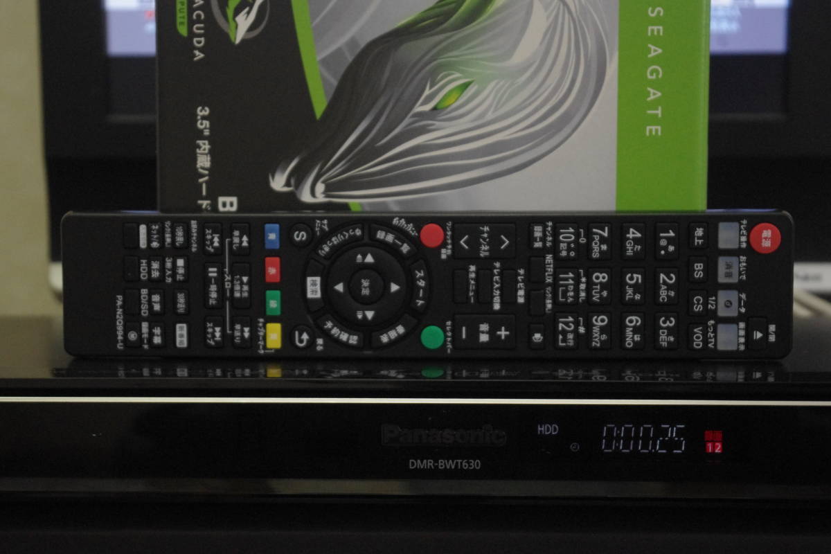 トップ ☆DIGA DMR-BZT710 新品6TB/3番組同時録画可新品リモコン付き