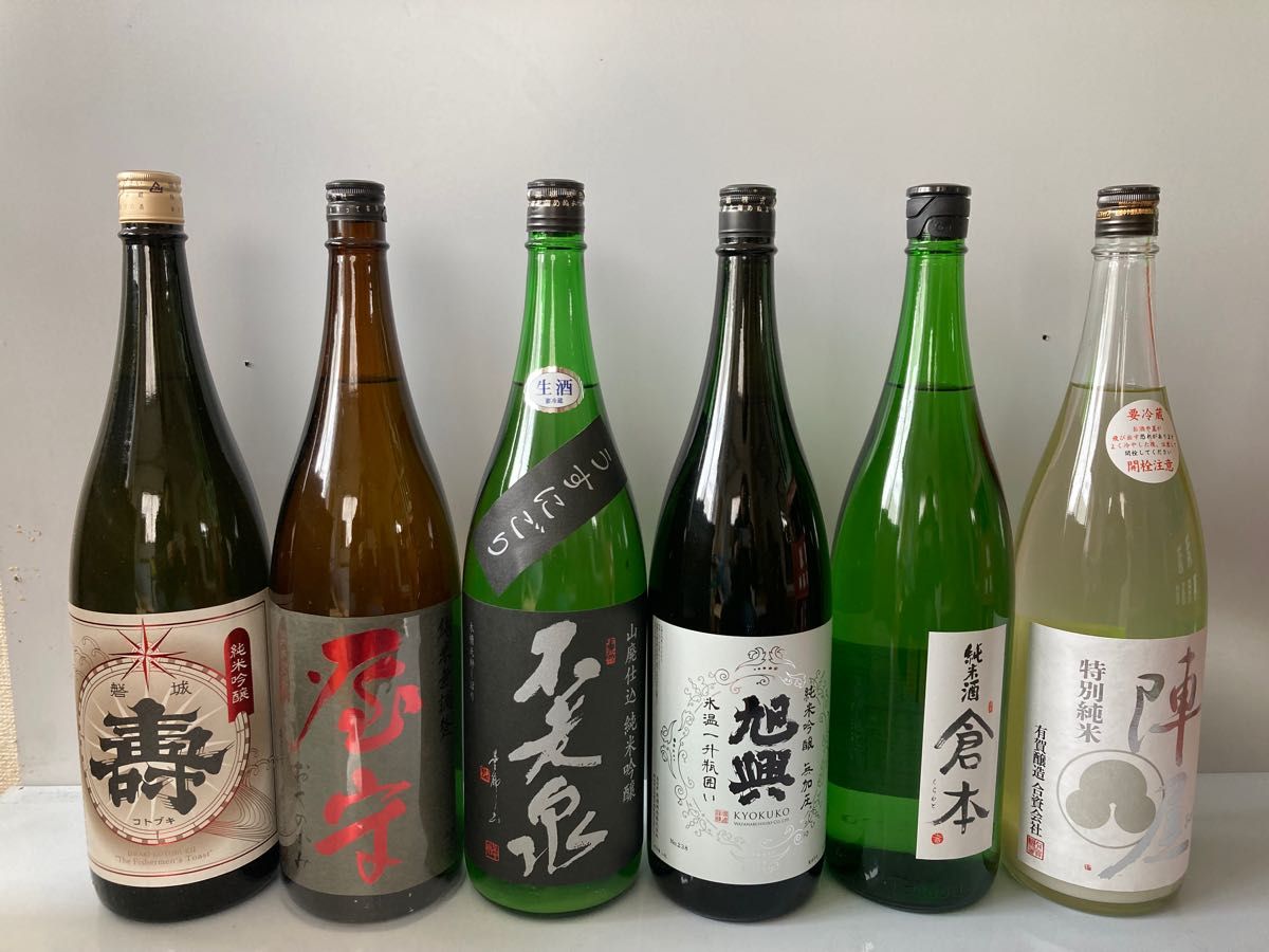 日本酒セット 6本入 一升瓶 人気 飲み比べ 居酒屋 プレゼント 人気