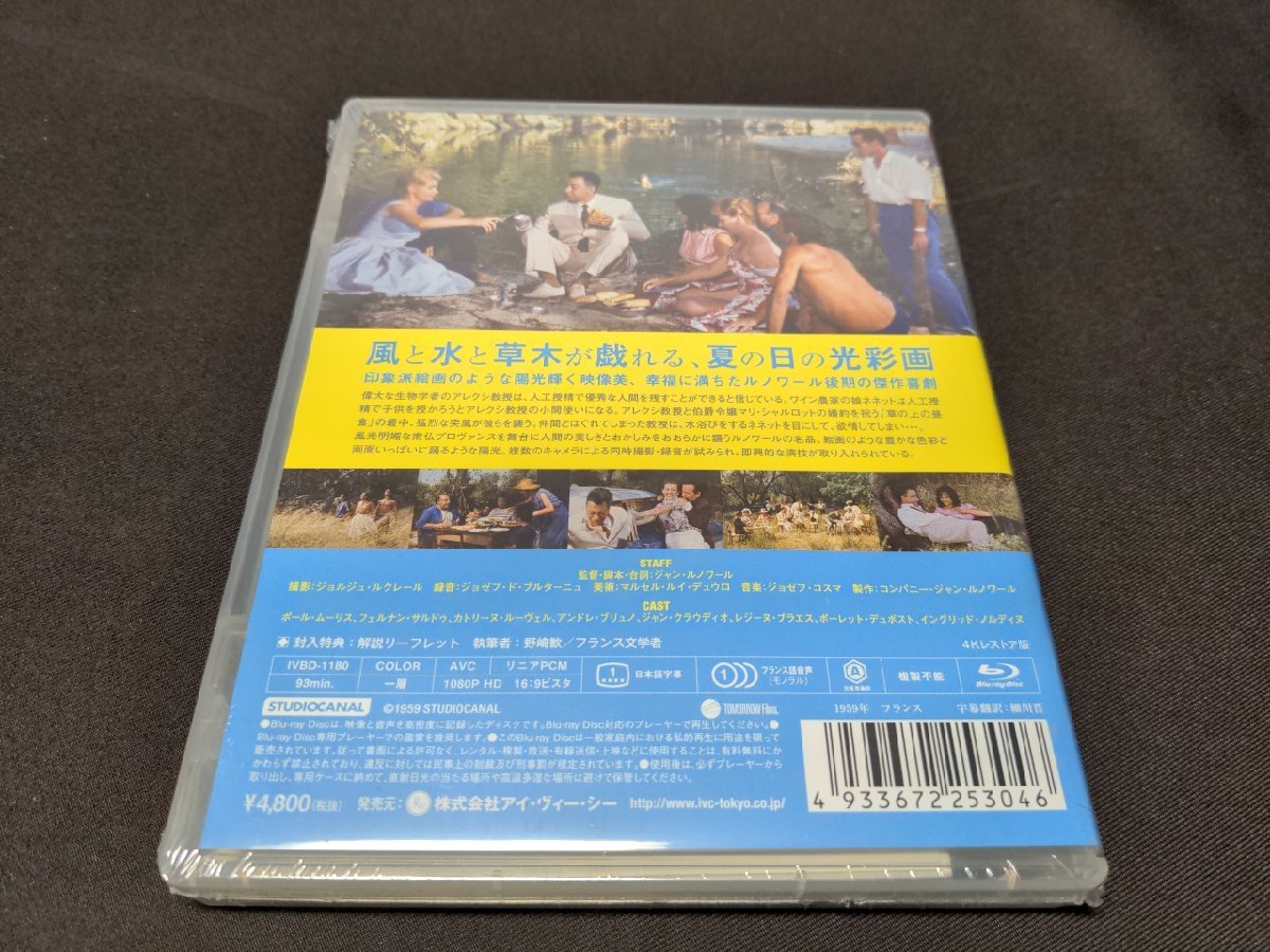 セル版 Blu-ray 未開封 ジャン・ルノワール / 草の上の昼食 / dk358_画像2