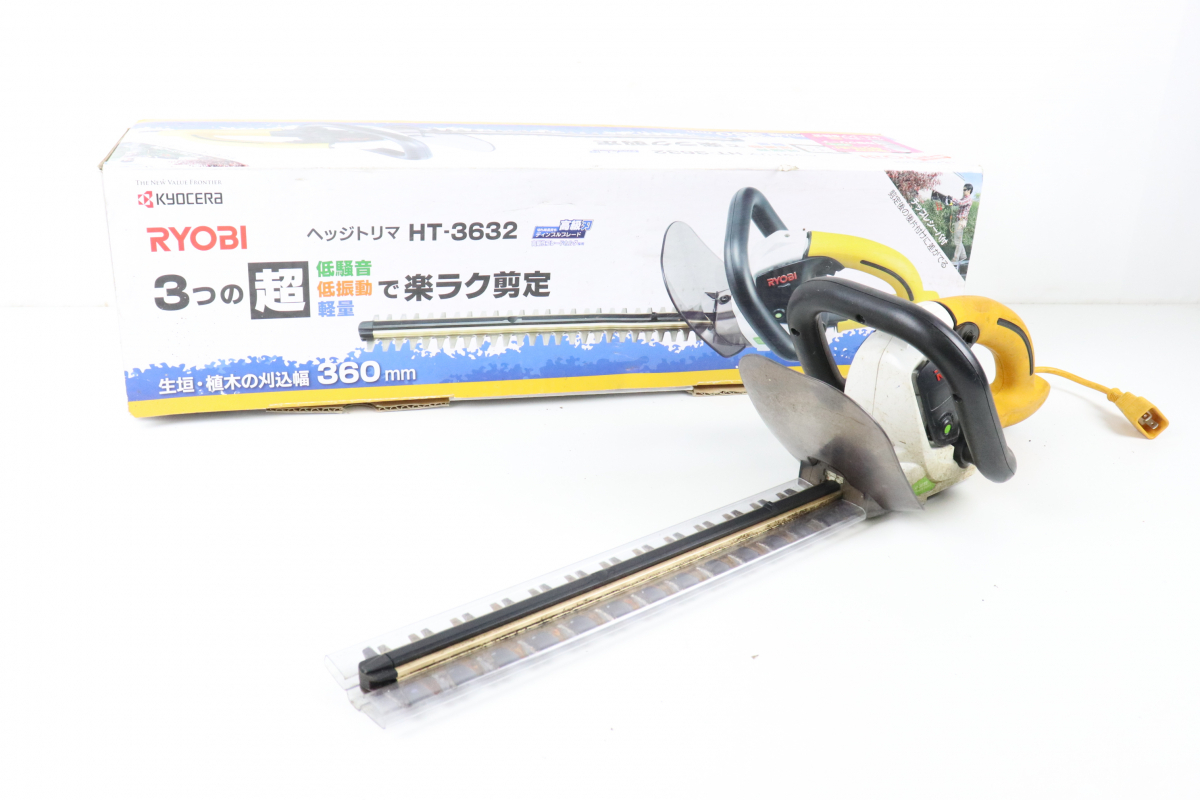 リマの】 ヤフオク! - ①新品 リョービ HT-3632 ヘッジトリマ 刈込み幅